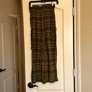 Fun gypsy/hippie wide leg pant; one size fits all by Mexicali Blues